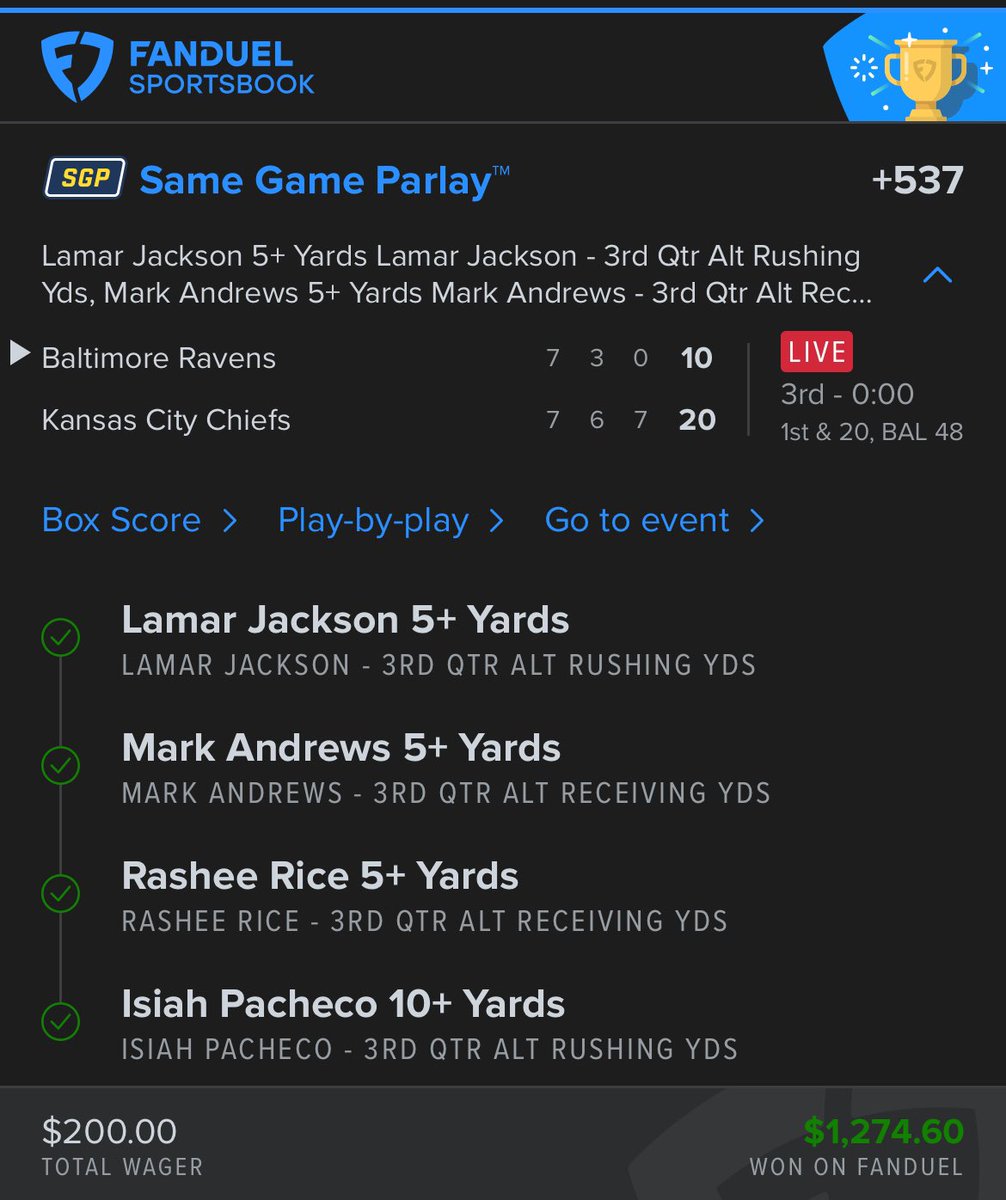 Devin’s Bookie (@devinsbookie) on Twitter photo 3rd Quarter banger✅
Picking up where we left off💰
50% off 1st month ONLY available until kickoff tomorrow‼️ dubclub.win/r/p/pri-bwuzk/… 3rd Quarter banger✅
Picking up where we left off💰
50% off 1st month ONLY available until kickoff tomorrow‼️ dubclub.win/r/p/pri-bwuzk/…