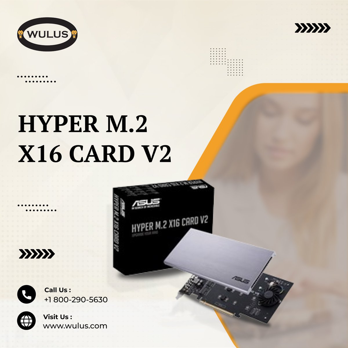 wulusglobal's tweet image. HYPER M.2 X16 CARD V2

Ready to supercharge your PC? Meet the HYPER M.2 X16 CARD V2! 

Shop Now: bit.ly/4gg84rW

#techupgrade #pcperformance #hyperm2x16 #ssdspeed #hyperm2 #pcupgrade #storagesolutions #fastperformance #techboost