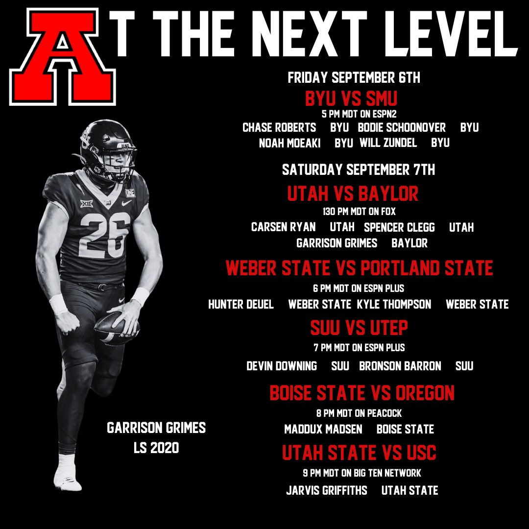 Be sure to tune in and watch our former Cavemen playing at the next level this week!

#GOCAVEMEN