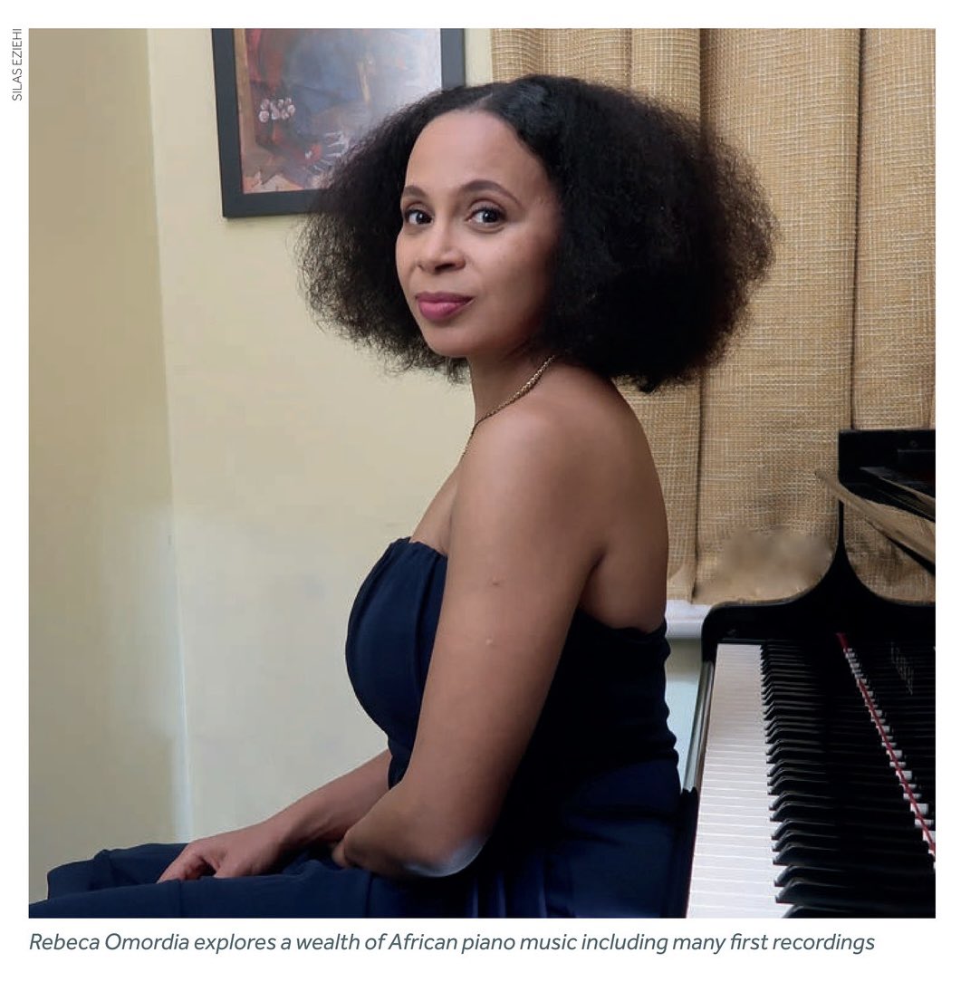 Rebeca Omordia (@rebecaomordia) on Twitter photo Review <a href="/IP_mag/">International Piano</a> #AfricanPianism vol.2 <a href="/SOMMRecordings/">SOMM RECORDINGS</a>: “Anybody who wants to know more about art music ranging across an entire continent will find much of interest here: almost all of the pieces are receiving their first recordings, and Rebeca Omordia is their ideal advocate”. Review <a href="/IP_mag/">International Piano</a> #AfricanPianism vol.2 <a href="/SOMMRecordings/">SOMM RECORDINGS</a>: “Anybody who wants to know more about art music ranging across an entire continent will find much of interest here: almost all of the pieces are receiving their first recordings, and Rebeca Omordia is their ideal advocate”.