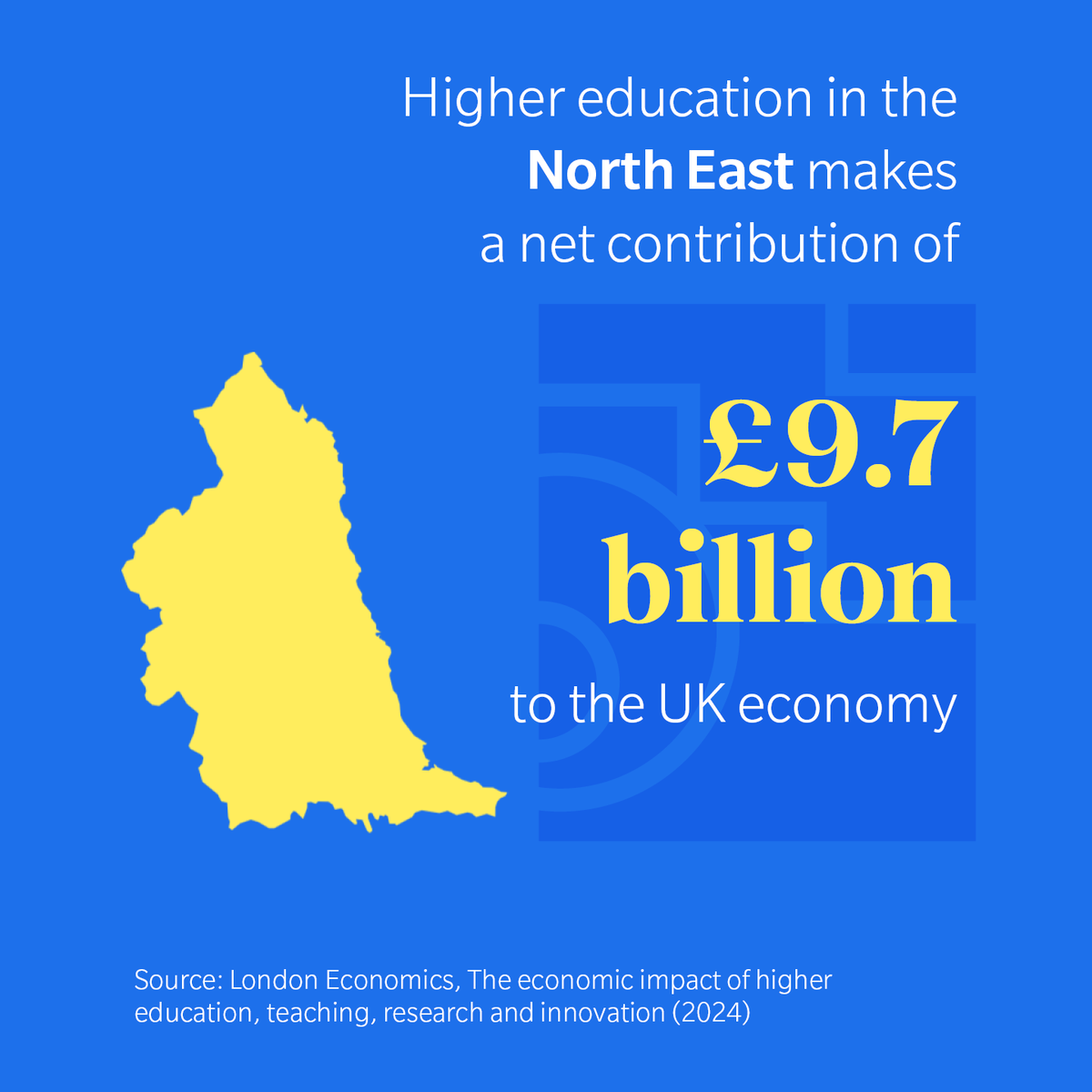 Newcastle University (@uniofnewcastle) on Twitter photo This week <a href="/UniversitiesUK/">Universities UK</a> released a report showing that higher education in the North East contributes £9.7 billion to the UK economy.
That's a higher output per provider than any other region. 💪  universitiesuk.ac.uk/what-we-do/pol… This week <a href="/UniversitiesUK/">Universities UK</a> released a report showing that higher education in the North East contributes £9.7 billion to the UK economy.
That's a higher output per provider than any other region. 💪  universitiesuk.ac.uk/what-we-do/pol…