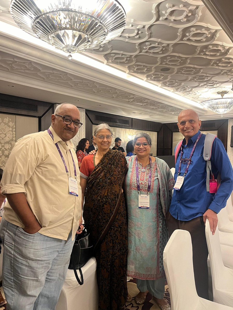 Sarika Panda Bhatt ( ସାରିକା ପଣ୍ଡା ) She/Her (@sarikapanda) on Twitter photo What a wonderful 5 days of unlearning, and relearning from world’s best researchers, experts, colleagues and friends.
Kudos to <a href="/JJagnoor/">Jagnoor Jagnoor</a> <a href="/margiepeden/">Margie Peden</a> and the team for making it possible.
Sharing some of my favourite moments.
#Safety2024 What a wonderful 5 days of unlearning, and relearning from world’s best researchers, experts, colleagues and friends.
Kudos to <a href="/JJagnoor/">Jagnoor Jagnoor</a> <a href="/margiepeden/">Margie Peden</a> and the team for making it possible.
Sharing some of my favourite moments.
#Safety2024