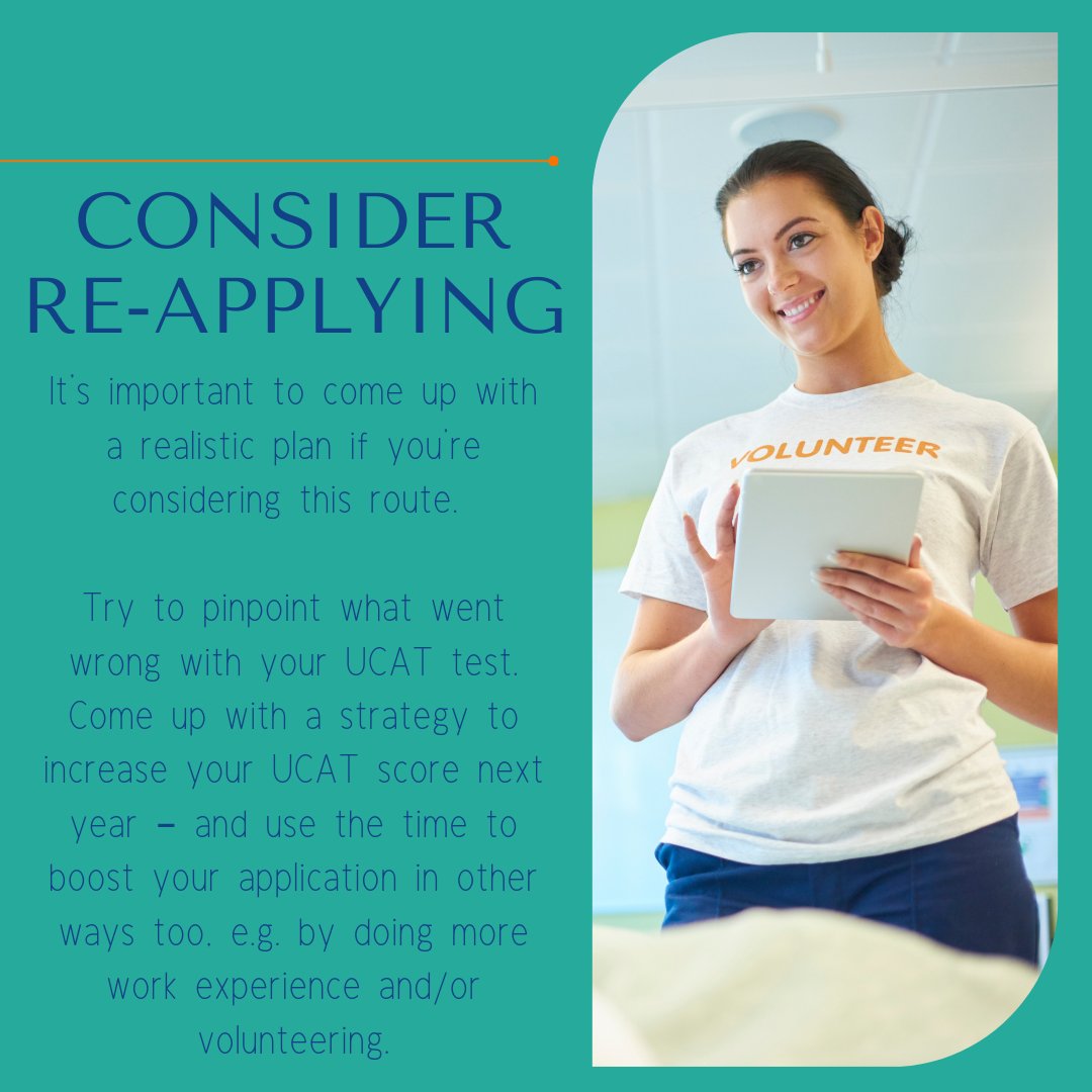 themedicportal's tweet image. You’re probably feeling disappointed if you got a low #UCAT score this summer – but you still have #options! Head over to this link to access our free #application #resources, and read more about what your different pathways are: l8r.it/95RB