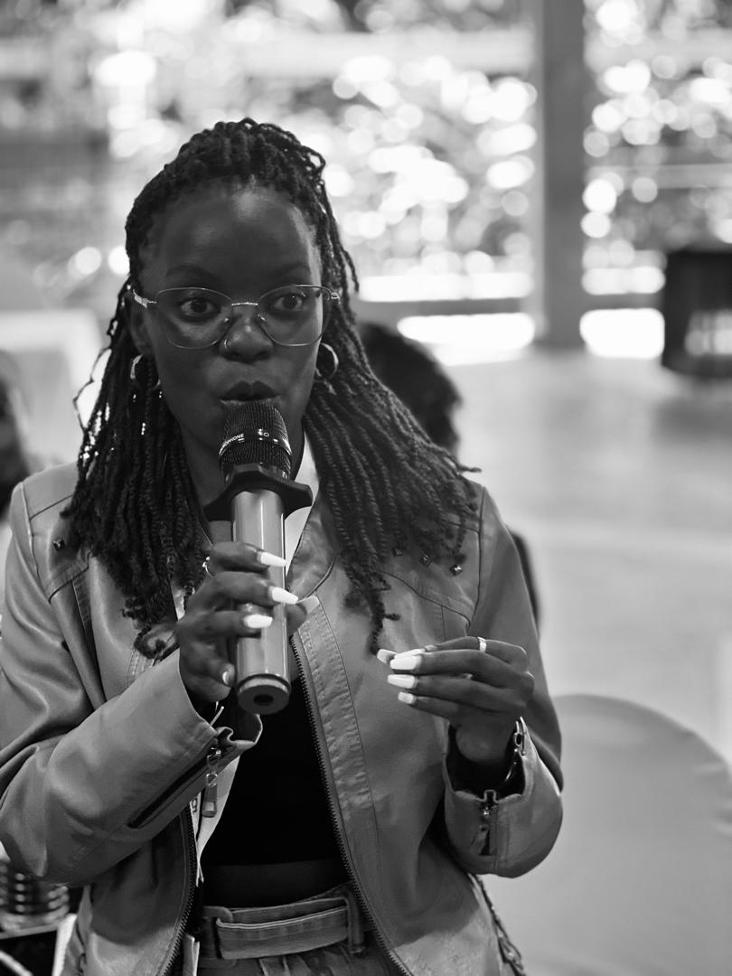VictoriaKatamba's tweet photo. @OwomugishaImmac engaging and answering AGYW questions at @Acts101U Annual Women's summit regarding GBV. My key take home point  was to always speak up against cyberbullying, GBV and SGBV.
#LetWomenlead 
#CASPR https://t.co/qw26pzUzvf