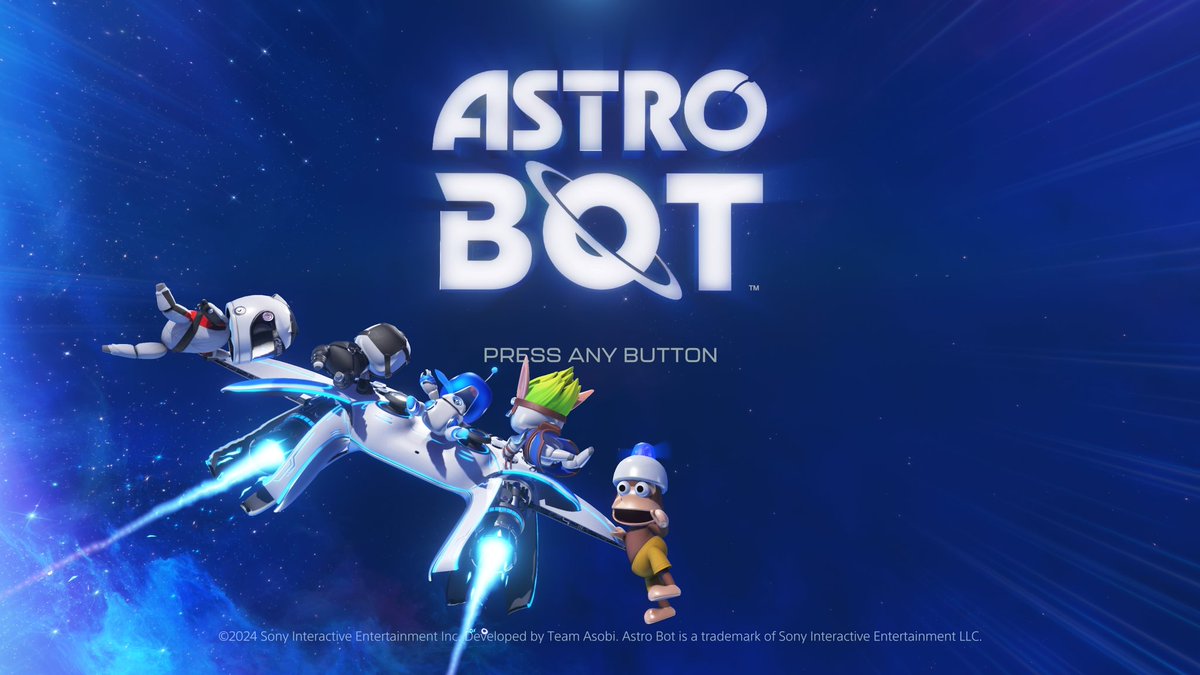 BossDooley's tweet photo. Absolutely loving ASTRO BOT so far. Another trip down @PlayStationIE memory lane.

Plenty of quirky worlds to explore still and some familiar buddies to find along the way.

#IamAstroBot #ps5 #playstation #PlayStation5 #AstroBot https://t.co/HnxTLwLXCI