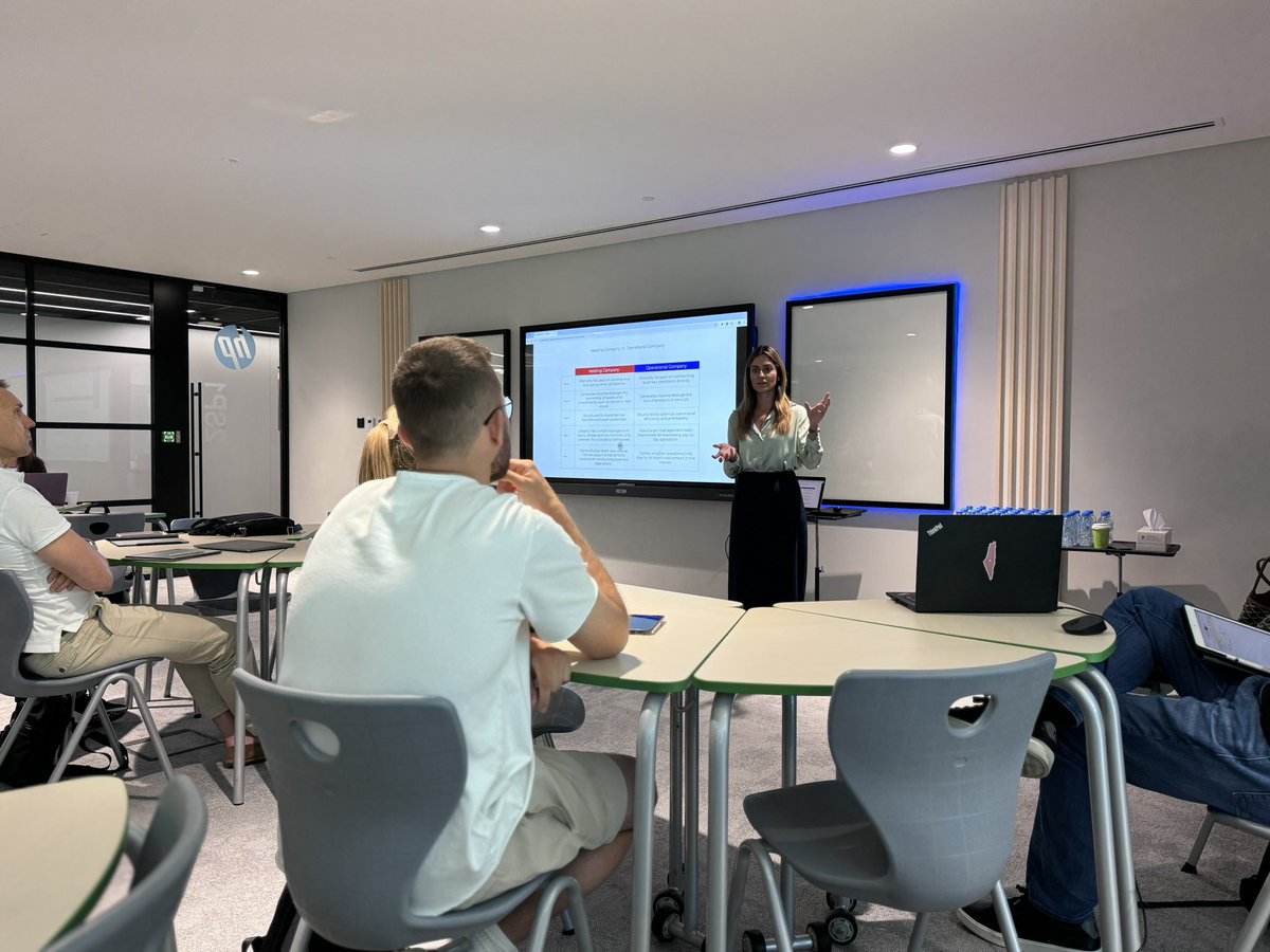 Gm everyone 👏

Giving a workshop at DIFC for tech founders covering Legal concepts. 

Exciting to feel the energy ❤️‍🔥 Reminds me of why we founded <a href="/LexyomLaw/">Lexyom</a> in the first place