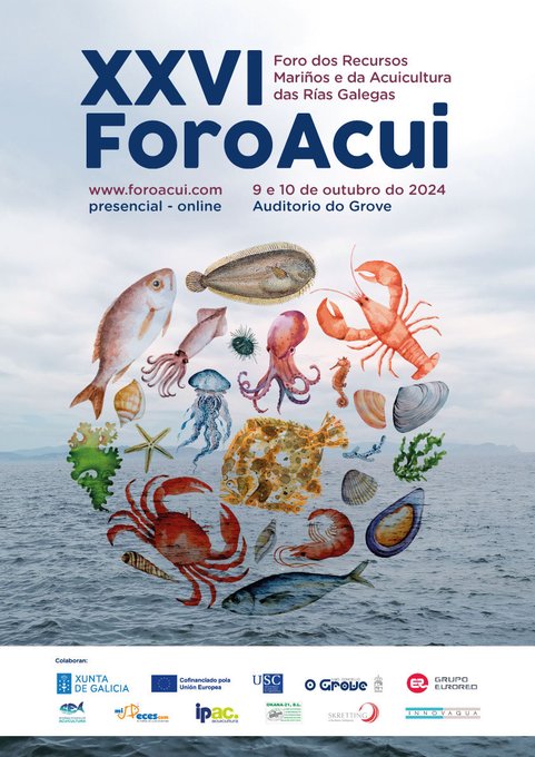 #CETMAR será protagonista de la mesa de #investigacion que el 9 de octubre abrirá la XXVI edición del <a href="/FOROACUI/">Foro Rec. Mariños</a>. Durante dos días, O Grove se convertirá en centro del debate sobre los recursos marinos y la #acuicultura de las #RíasGallegas foroacui.com/programa-es/