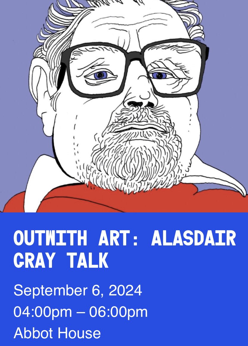 The Alasdair Gray Archive tweet media