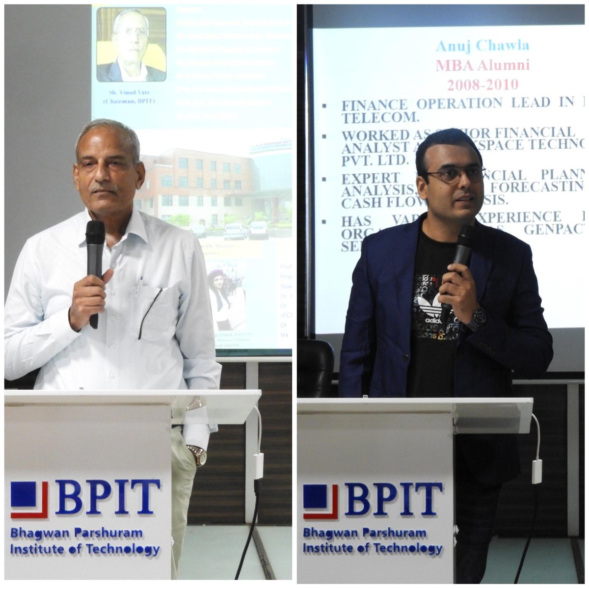 BpitIndia's tweet photo. #BPIT conducted the orientation session for the 1st year #MBA and #BBA Students on 4th Sep, 2024. Prof. Payal Pahwa gave her blessings to the students. In the session, the MBA Alumni -Anuj Chawla & Ms. Jyoti Tyagi, interacted and shared their experiences students. #SBA #ggsipu https://t.co/jkOpogSreD