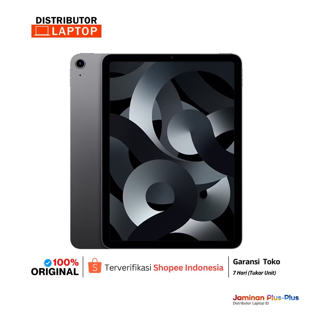 Cek 𝐢𝐏𝐚𝐝 Air 5  Gen 5th - M1 Chip 2022 -10.9 Inch [ 64GB - 256GB &amp; ] Wi-fi Only BNIB dengan harga Rp5.986.000. Dapatkan di Shopee sekarang! s.shopee.co.id/6KlRkHvk6G?sha…