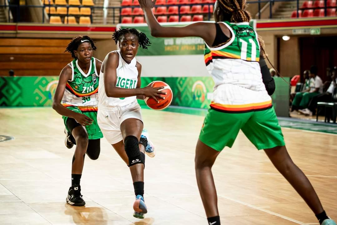 AfricaFactsZone's tweet photo. Nigeria beat Zimbabwe 107-30 in the FIBA U-18 Women's AfroBasket. https://t.co/yCGLqDya2I
