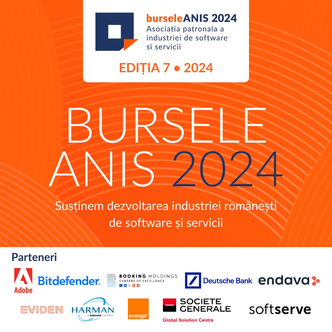 🎓Enrollment for #ANISGrants 2024 has begun!🚀
#ANIS fuels university tech education innovation by awarding 🌟14 grants🌟of €5,000 each to young faculty members integrating new tech into courses or labs. 📅 Apply by Sept 23! Full details at anis.ro/programe/. #BurseleANIS