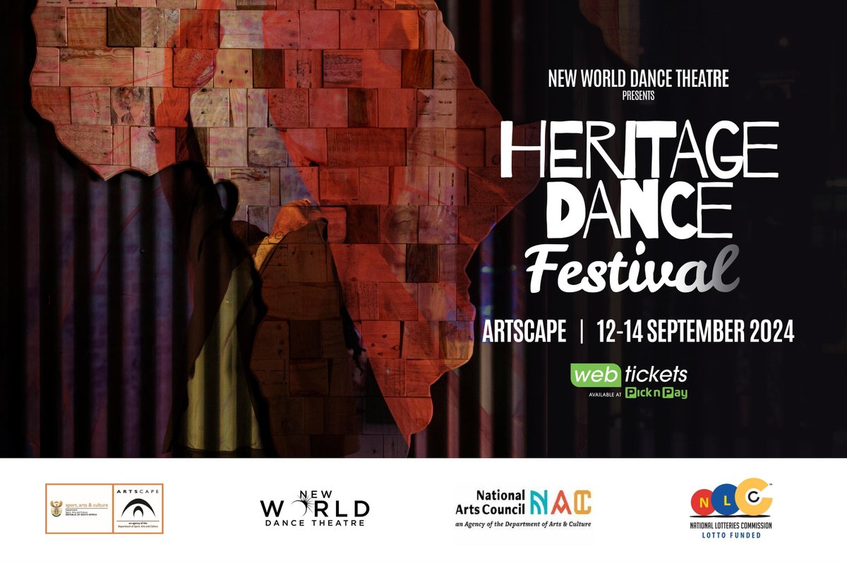 Celebrate diversity &amp; unity at Artscape's Heritage Dance Festival! 🇿🇦 Enjoy 45-60-minute performances by top dance companies, showcasing SA's vibrant culture.
📅 12-14 Sept 🎟️ Tickets at Webtickets
#CapeHeritageDanceFestival #CelebrateCulture #HeritageDay #RainbowNation