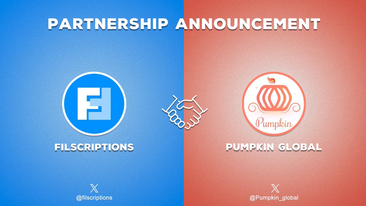Filscriptions (@filscriptions) on Twitter photo 🥳New partnership with <a href="/Pumpkin_global/">Pumpkin | Live trading</a>
🎃#Pumpkin - the first Web3 AI-powered Dating platform All-in-one App: Socialize, chat, earn rewards, and send gifts with absolute security and privacy.
🔥Stay tuned for more good news! 🥳New partnership with <a href="/Pumpkin_global/">Pumpkin | Live trading</a>
🎃#Pumpkin - the first Web3 AI-powered Dating platform All-in-one App: Socialize, chat, earn rewards, and send gifts with absolute security and privacy.
🔥Stay tuned for more good news!