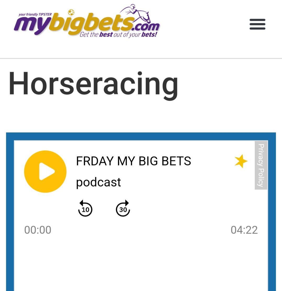 MyBigBets1's tweet photo. 🌄Good Morning....🙏🏽💫

®️LET THE BOOMS FIND YOU®️

📣💃🏇🏻ENJOY THE DAY 🏇🏻📣🕺

💰💰💰🏇🏻🏇🏻🏇🏻💰💰💰🏇🏻🏇🏻🏇🏻

#mybigbets1 #mybigbets #HorseRacingTips #HorseRacing https://t.co/VDB06pEQDj