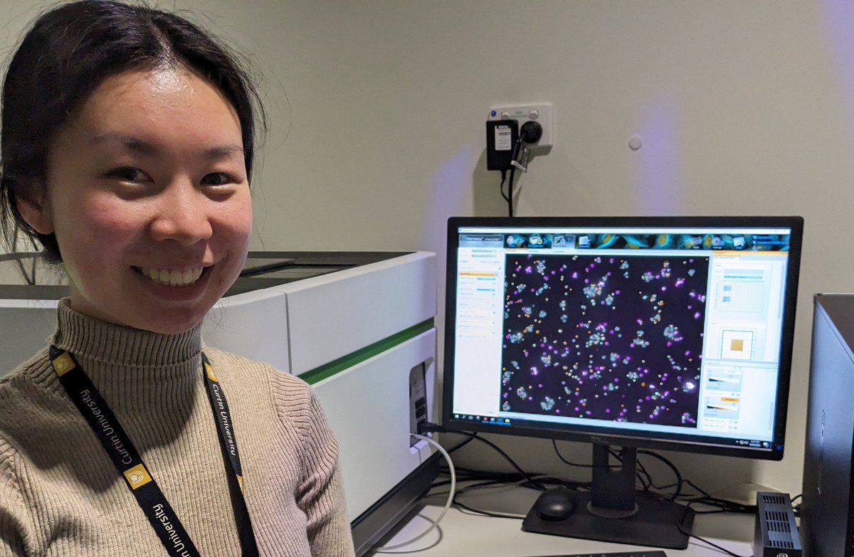 BenjaminDwyer4's tweet image. Happy Friday from our very talented honours student Kate setting up some tumour and immune cell co-cultures on the Operetta 😊
