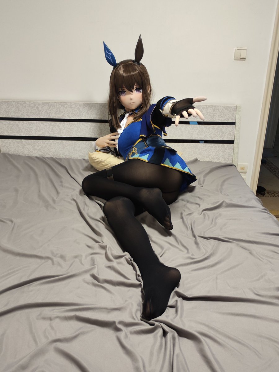 决胜服的场合……？

摄影:<a href="/Kurage_828796/">水母</a> 

#kigurumi #着ぐるみ 
#ウマ娘 #アドマイヤベガ