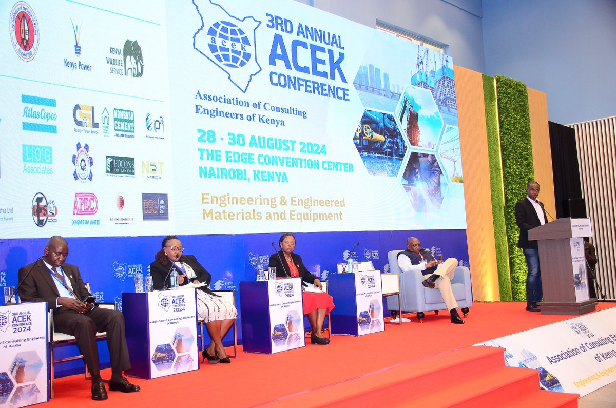 We had an incredible learning experience at the #ACEKConference2024, led by Eng. Adv Menye David Manga—Consulting Engineer, Adjudicator, Arbitrator, and Chairman of the Engineers Registration Board, Tanzania. The session focused on Adjudication and Arbitration and why consulting