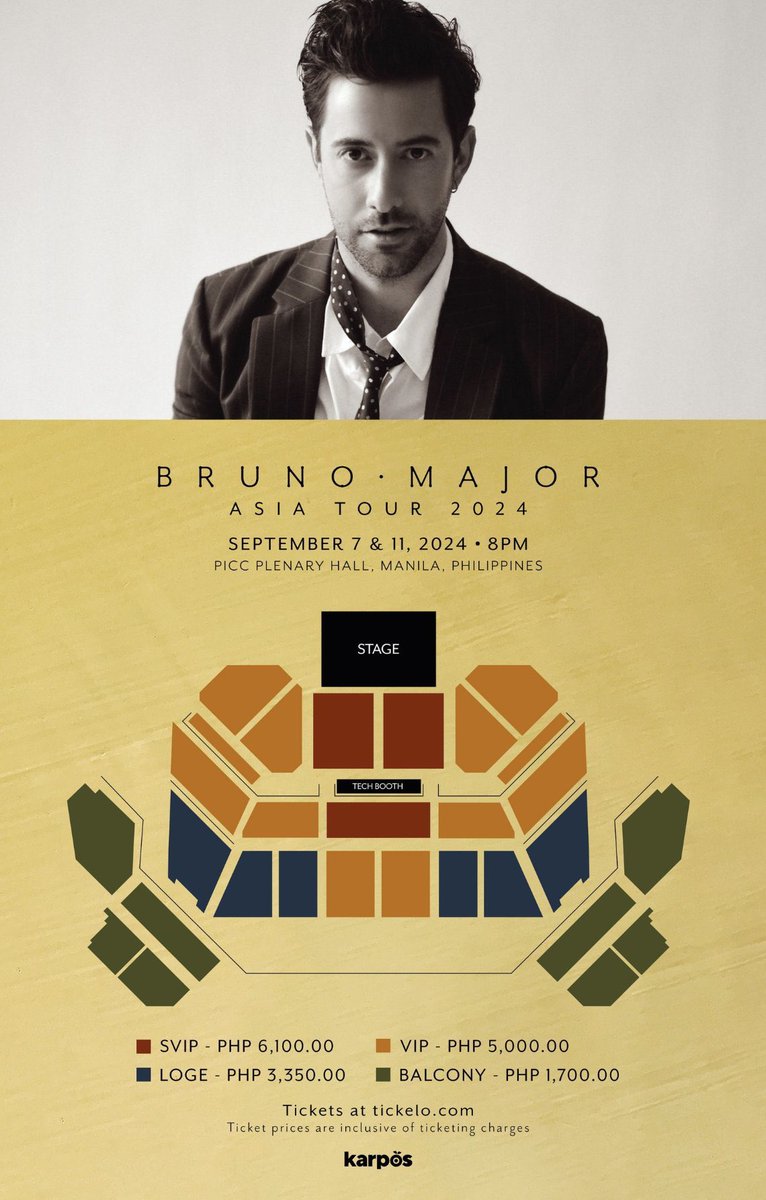 BFodum's tweet photo. wts lfb ph #BrunoMajorInManila

bruno major in manila day 1 sep 7

- loge tix
- NEGOTIABLE BELOW SRP! 
Shoot a DM!💌✅

Section LEVEL 3 LEFT B, Row K, SEAT 30

t. asia tour concert picc mnl september tickets bruno major https://t.co/Mpa3bmH05R