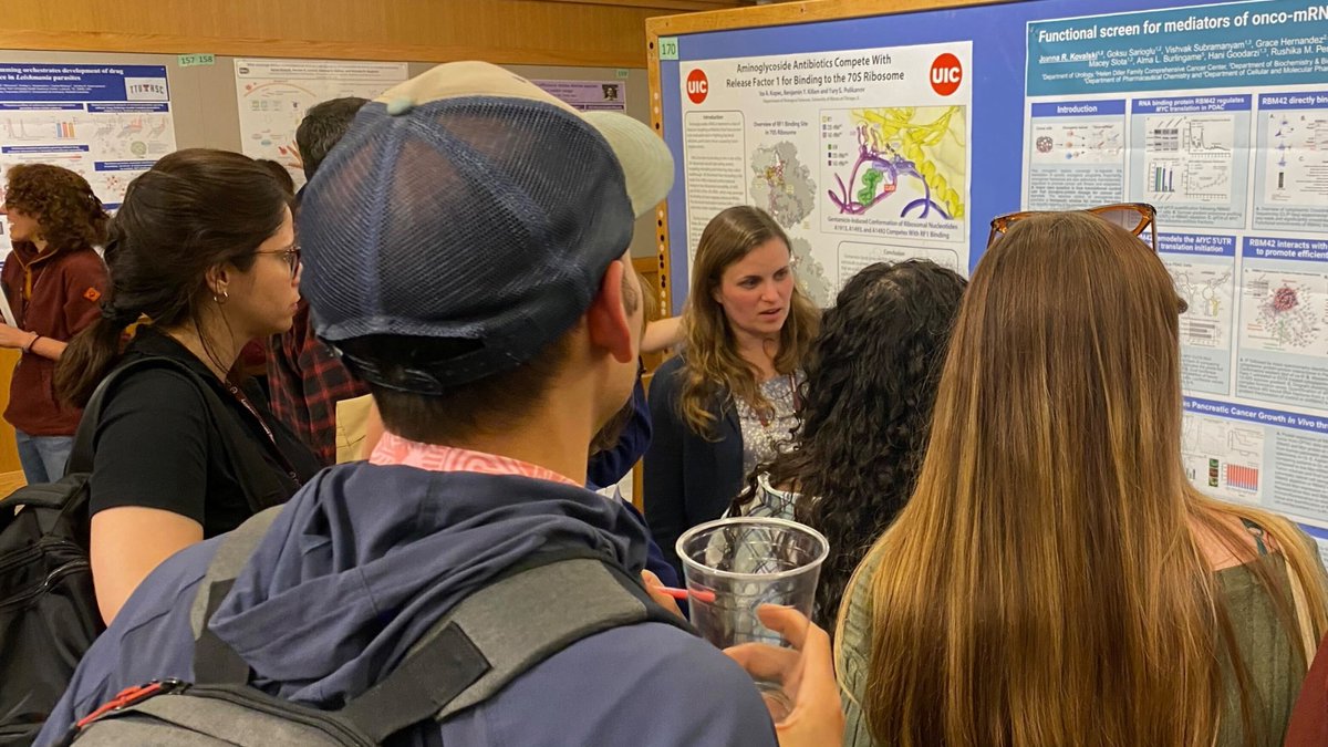 Lots of interest and excitement about our forthcoming research looking at how PDAC regulates Myc protein levels. So glad I could share this story with the translational control community.  #cshltranscon