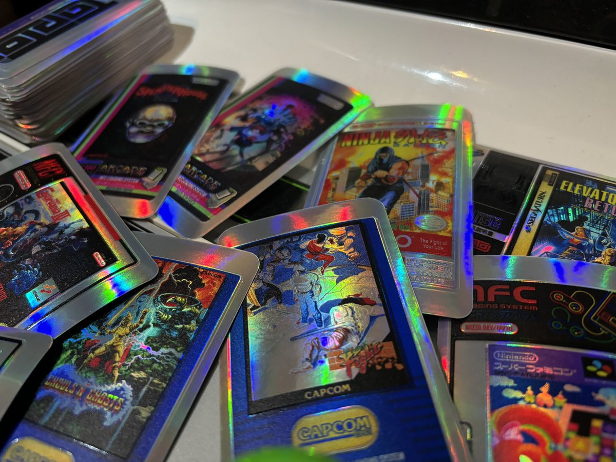 nitsua55's tweet image. These stickers from @ArielAces came out fantastic. Cannot wait to get my #tapto setup for my arcades.