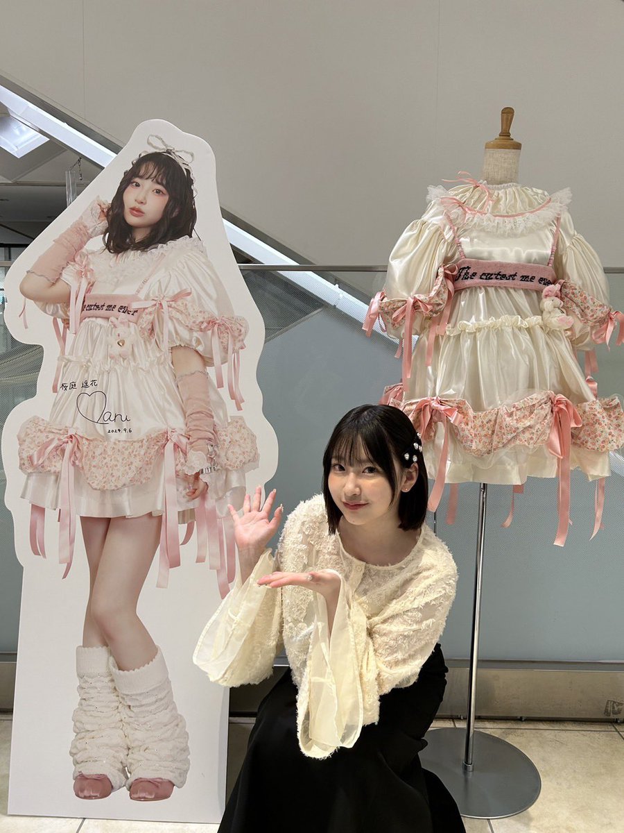 キャンペーンモデルの #桜庭遥花 さんが、札幌PARCOにご来店