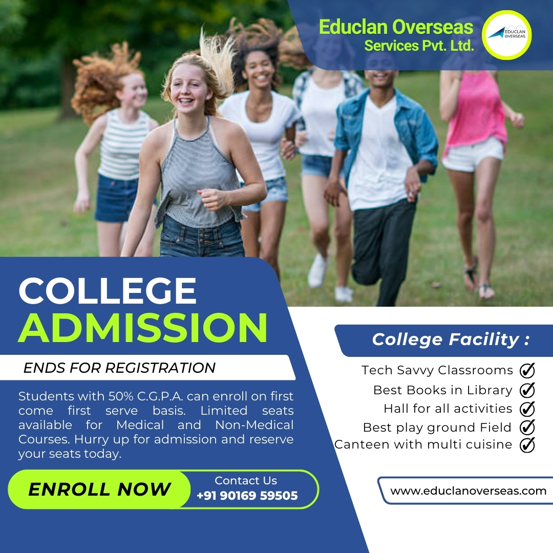 Educlan0verseas's tweet image. College Admissions Ends Soon..
Give your career a flight in September Intake.
Apply before seats are gone.
Don&apos;t miss a chance.

+919016959505 / +919023391770 #SeptemberIntake #septemberintake #SeptemberIntake2024 #septemberintakenowopen #septemberintakeongoing #FlyCanada