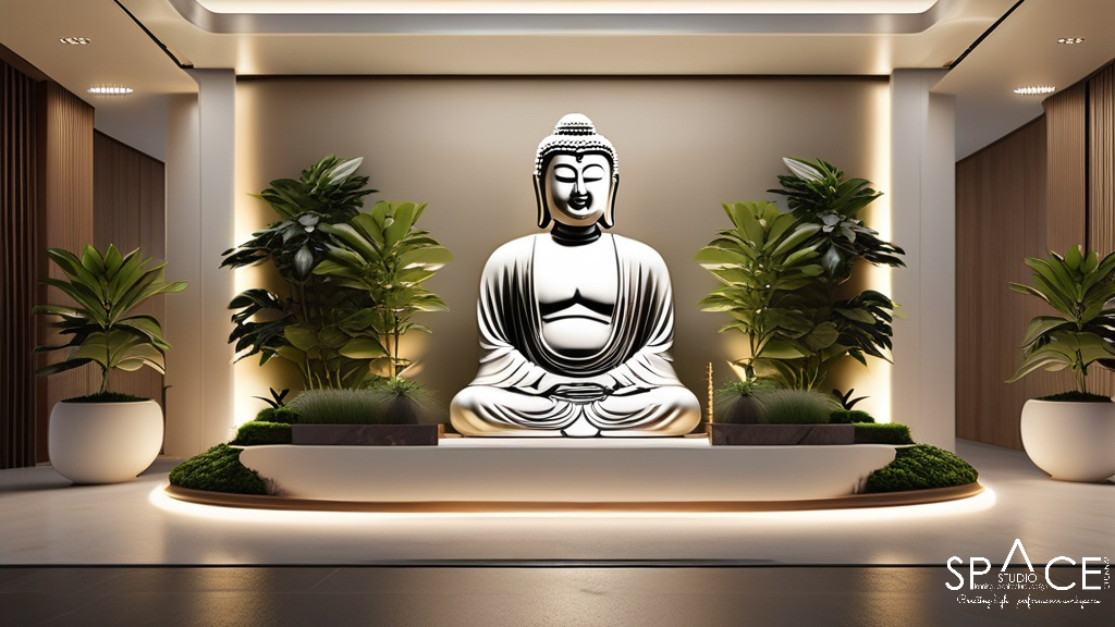 spacestudiochn's tweet image. Step into tranquility with our zen-themed office lobby. 
Calming hues &amp;amp; minimalist design create a serene, inspiring environment. 
Elevate your workspace &amp;amp; find your focus. 
Ready for a transformation?Contact us: +91 99620 11113

 #FacilityManagement #MindfulWorkspace #ZenOffice