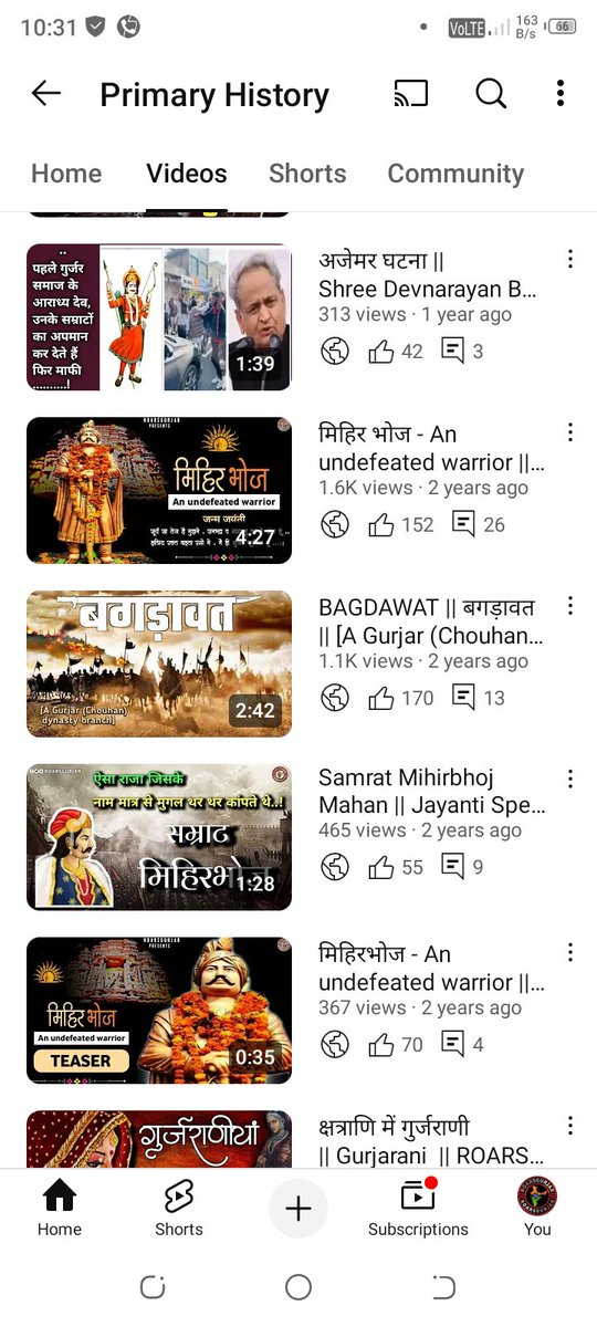 DevGurjar89's tweet photo. दुश्मन की छाती पर चढकर बोलना आदत है हमारी, हम किसी हुकूमत की दलाली नहीं करते! 

आप सभी सनातन धर्मरक्षक गुर्जर सम्राट मिहिरभोज की जयंती की हार्दिक शुभकामनाएं
Video link https://t.co/jkWFA757h4

#गुर्जर_प्रतिहार_सम्राट_मिहिरभोज ✊🏻
#GurjarSamratMihirBhoj https://t.co/uyi36LYMWt