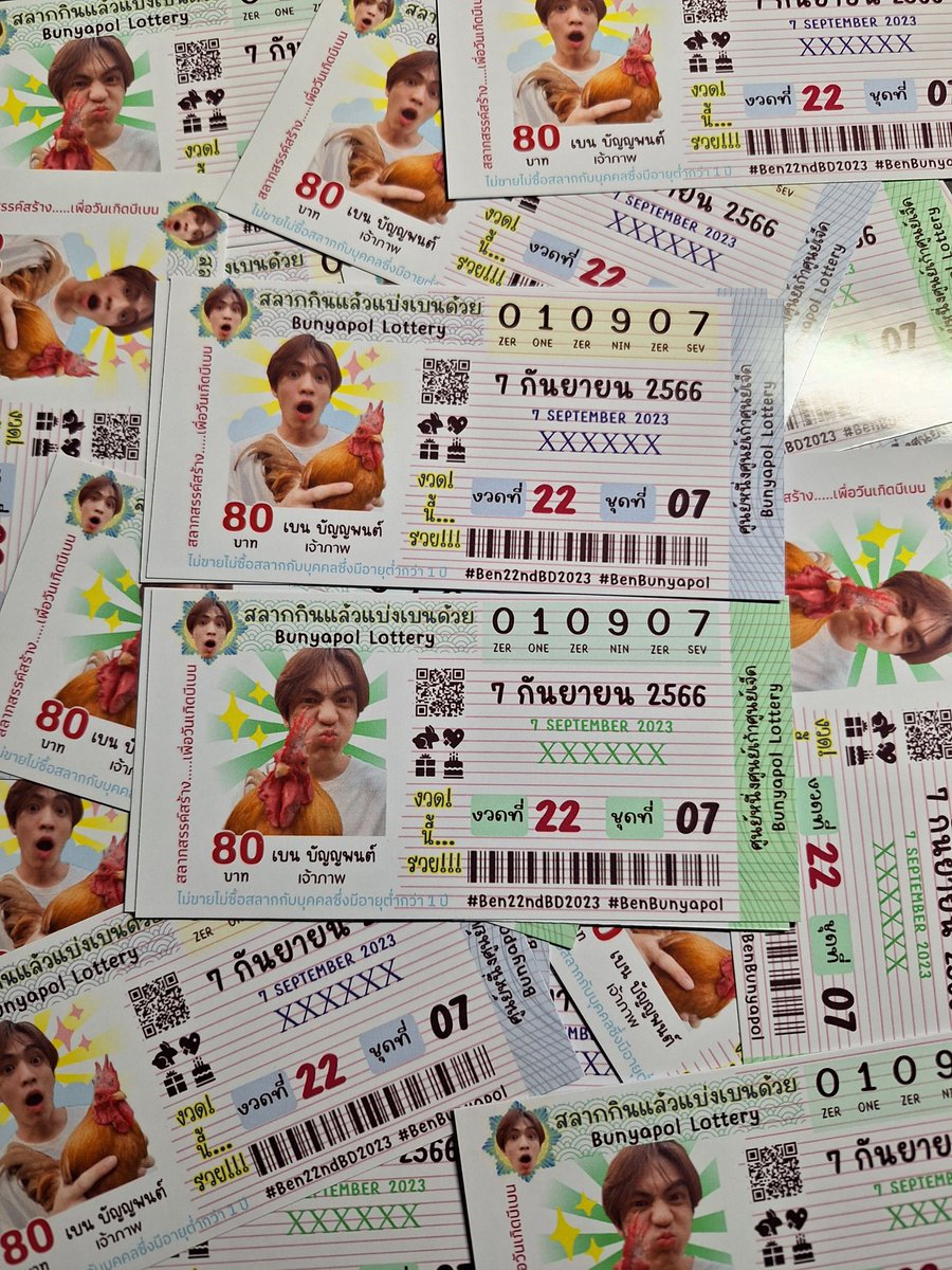 XPJ_KJ's tweet photo. รับทำ GIVE AWAY ลอตเตอรี่ 💰💫
-ออกแบบให้ฟรี!✨️
-ใบละ 3 บาท สั่งได้ไม่มีขั้นต่ำ!
-ฟรีซองใส่!
สนใจจิ้มลิ้งค์มาสอบถามได้คั้บ😉
https://t.co/nfuNEy73IX
#รับทําgiveaway #รับทําของแจก #Giveaway #SKZinBKK #PCF_HEATinBKK #PROXIE_The2ndConcert #CHANYEOL_都市風景_City_scape_in_BKK https://t.co/qlFkcL6r0p