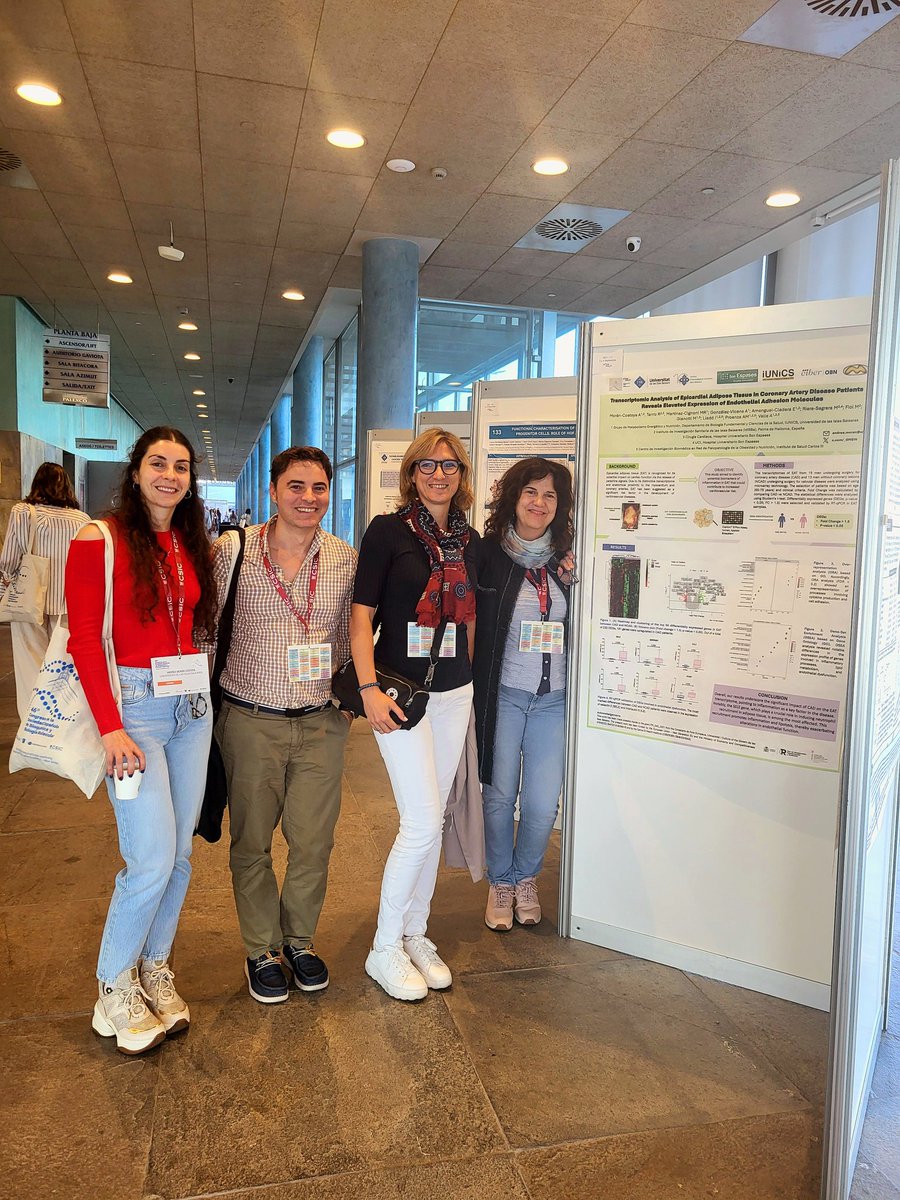 GMEIN (@_gmein) on Twitter photo Ha sido un placer poder compartir nuestra investigación en el congreso de la <a href="/SEBBM_es/">SEBBM</a>, así como conocer la investigación de compañer@s del área. Deseando regresar el año que viene. <a href="/InvestigacioUIB/">InvestigacióUIB</a> <a href="/idisbaib/">IdISBa</a> <a href="/CIBER_OBN/">CIBEROBN</a> <a href="/CostoyaMoran/">AndreaMoranCostoya</a> <a href="/Adamo_Valle/">Adamo Valle</a> <a href="/bel_llado/">Isabel Llado Sampol</a> Ha sido un placer poder compartir nuestra investigación en el congreso de la <a href="/SEBBM_es/">SEBBM</a>, así como conocer la investigación de compañer@s del área. Deseando regresar el año que viene. <a href="/InvestigacioUIB/">InvestigacióUIB</a> <a href="/idisbaib/">IdISBa</a> <a href="/CIBER_OBN/">CIBEROBN</a> <a href="/CostoyaMoran/">AndreaMoranCostoya</a> <a href="/Adamo_Valle/">Adamo Valle</a> <a href="/bel_llado/">Isabel Llado Sampol</a>