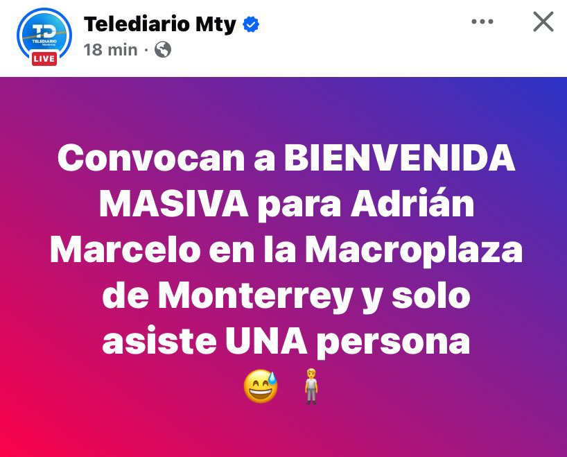 LolitaPlatan0's tweet photo. Adrian Marcelo: El comandante, el ajedrecista, el rey del rating, el joker mexicano, el deadpool regio…

Convoca 1 PERSONA a su BIENVENIDA MASIVA en Monterrey.

Sin duda estamos ante un fenómeno sin precedentes. #LaCasaDeLosFamososMx https://t.co/mKLS1qvCVA