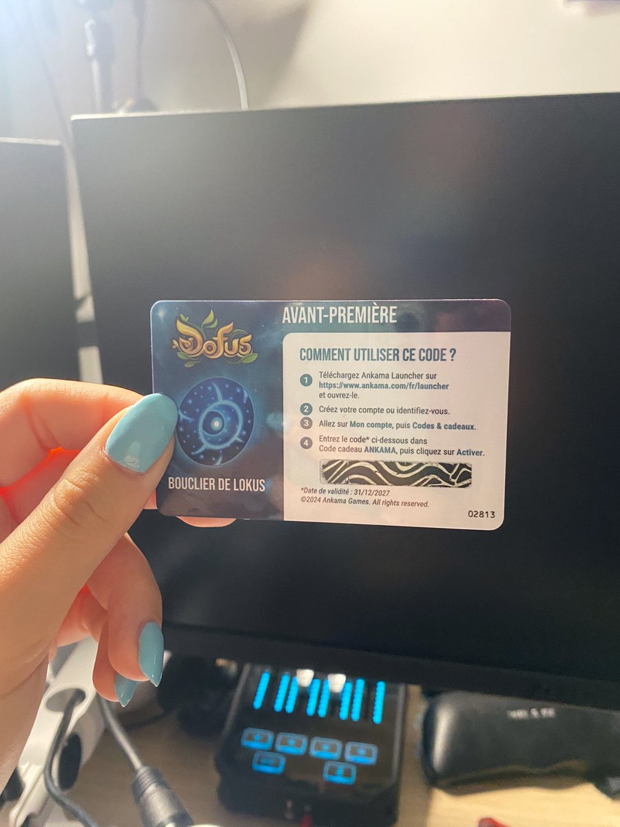 Ozygonne 🩵 (@ozygonne) on Twitter photo 🎁 Giveaway ! 🎁
Il me restait encore un code à vous faire gagner ! Ne serait-ce pas le moment de tenter ou retenter ta chance ? 🍀
Comment participer pour gagner le bouclier Lokus ? C’est très simple :
🔁 RT ce tweet
💟 Follow <a href="/Ozygonne/">Ozygonne 🩵</a>
TAS le 14 Septembre en live ! 🎁 Giveaway ! 🎁
Il me restait encore un code à vous faire gagner ! Ne serait-ce pas le moment de tenter ou retenter ta chance ? 🍀
Comment participer pour gagner le bouclier Lokus ? C’est très simple :
🔁 RT ce tweet
💟 Follow <a href="/Ozygonne/">Ozygonne 🩵</a>
TAS le 14 Septembre en live !
