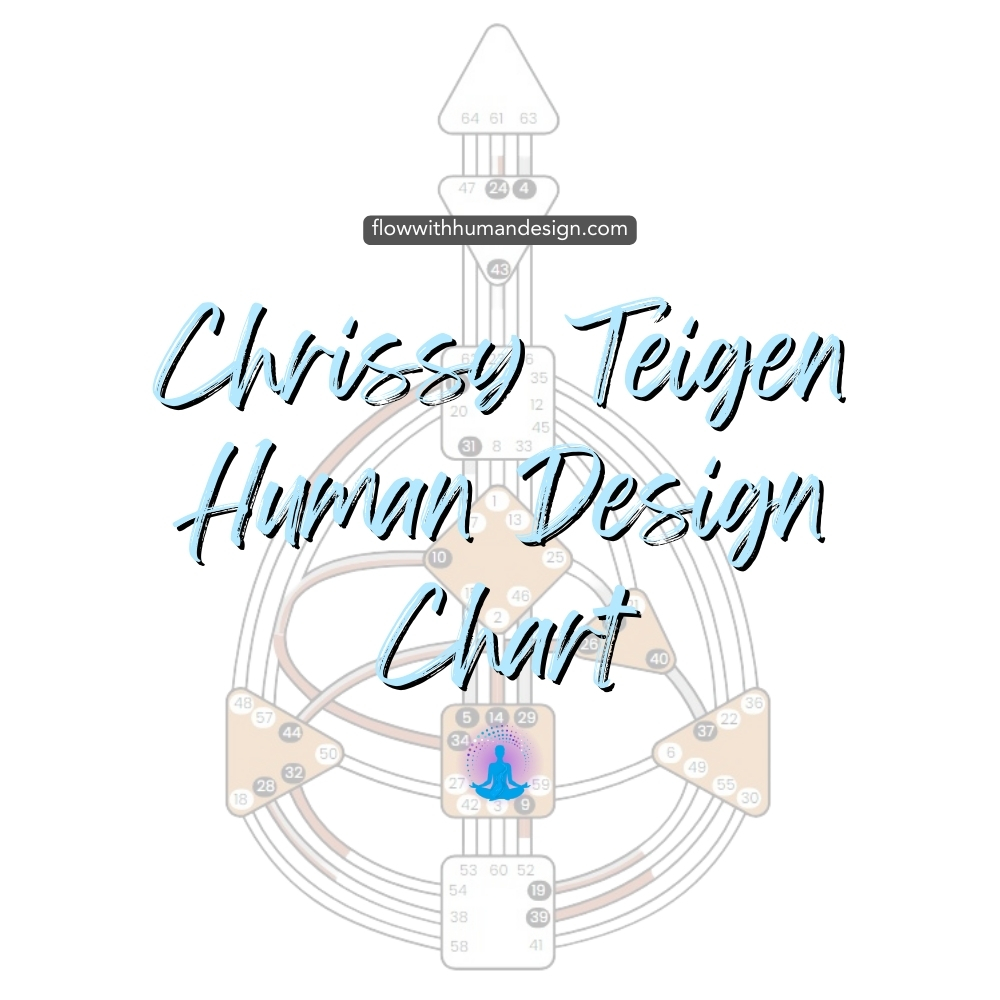 FlowHumanDesign's tweet image. Chrissy Teigen Human Design Chart

Chrissy Teigen is a radiant force of nature who was designed to create and respond to life’s opportunities with her unique zest and energy. Find out more on Youtube!

Our Links:
flowwithhumandesign.com/chart/chrissy-…
linktr.ee/flowwithhumand…

#chrissyteigen