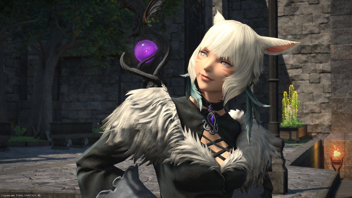 somixch's tweet image. My WoL and Yshtola live happily ever after and traveled. Need to commission an artist to draw them U.U