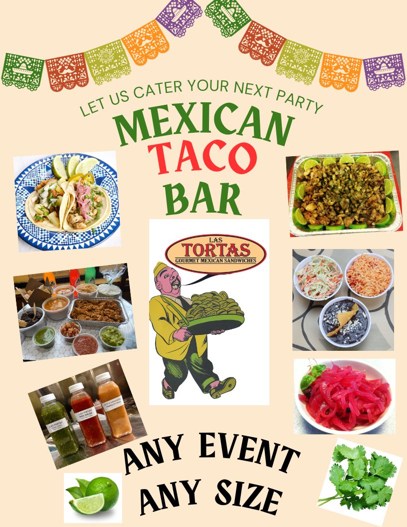 LASTORTAS's tweet image. HAVE YOU TRIED OUR TACO BAR  YET?  
BEST OPTION FOR YOUR OFFICE REUNION OR PARTY