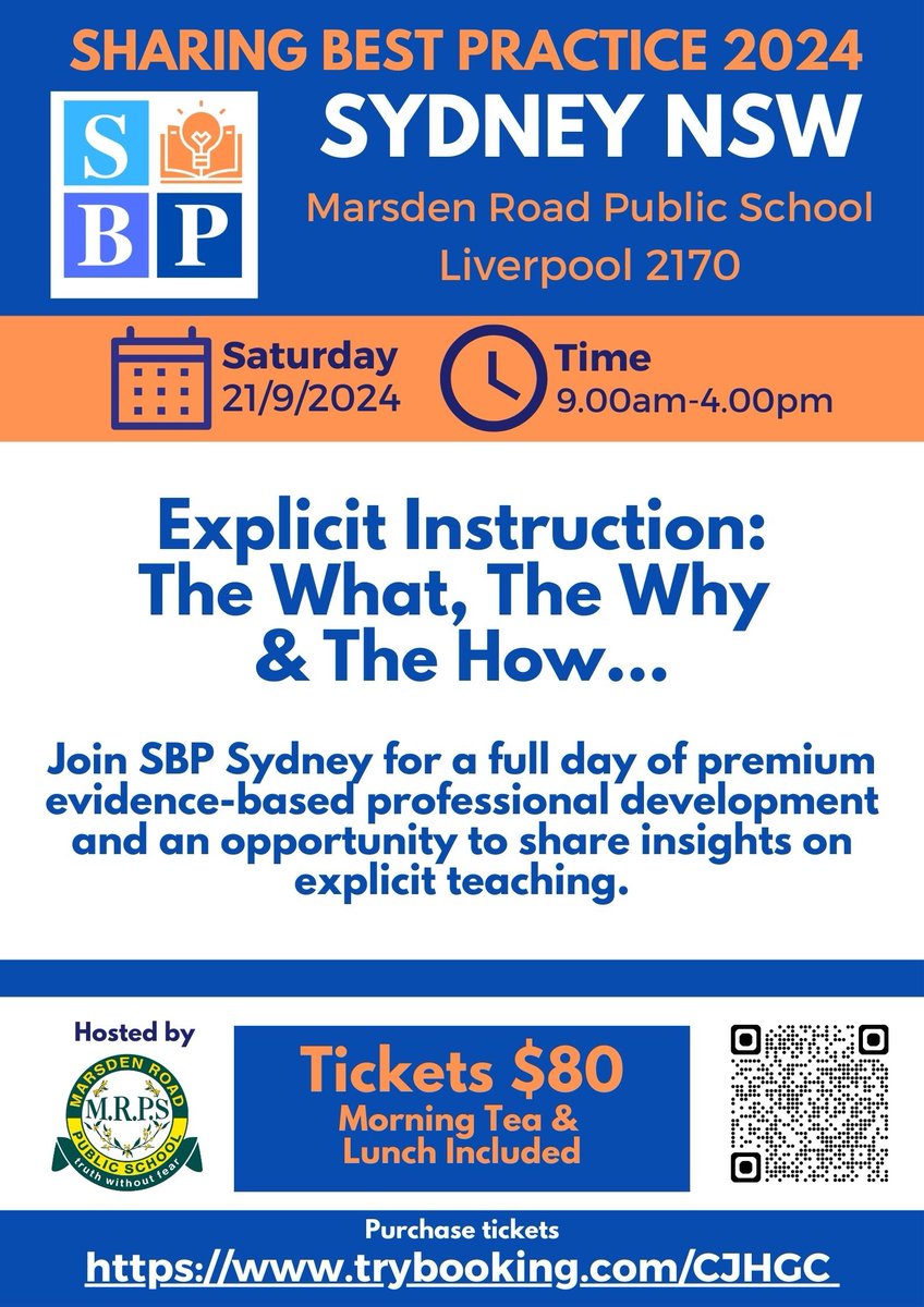 Troy Verey (@tvtheteacher) on Twitter photo Have you got your ticket?
Grab your <a href="/SharingBestPrac/">Sharing Best Practice</a> Sydney ticket today.
Book now: trybooking.com/CMZQN
#SharingBestPractice #SBPSydney #aussieED Have you got your ticket?
Grab your <a href="/SharingBestPrac/">Sharing Best Practice</a> Sydney ticket today.
Book now: trybooking.com/CMZQN
#SharingBestPractice #SBPSydney #aussieED