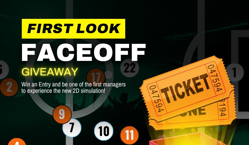RzhGames's tweet photo. GIVEAWAY 🍀

🎟️ 2 places à gagner pour le tournoi First Look Faceoff (avec la nouvelle expérience des matchs en 2D)

➡️ Pour participer : 
- Follow &amp; RT le tweet
- Pseudo MFL Club en commentaire

Pas mal de cadeaux à gagner lors du tournoi 🔥 https://t.co/ThZZiqDe5J
