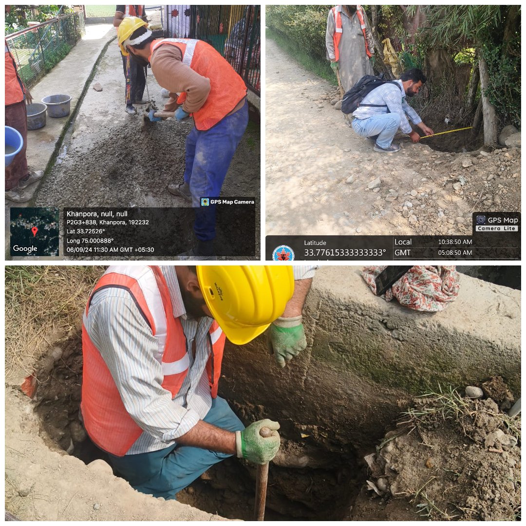 kpdcloffice's tweet image. #RDSS 
#Infrastructure_Improvement 
#Pole_Erection

Better Services with Better Infrastructure

Pole Erection Works being carried out in various sub division under the  Central Loss Reduction scheme of #RDSS.

FDR Nanil, #ED Bijbehara
FDR Moshwara, #ESD Keller
FDR Yaripora B, #ED…