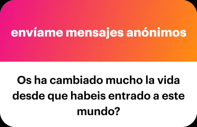 Nos ha cambiado totalmente y para bien la verdad, no m arrepiento de nada ❤ https://t.co/CaQfJrrFfC