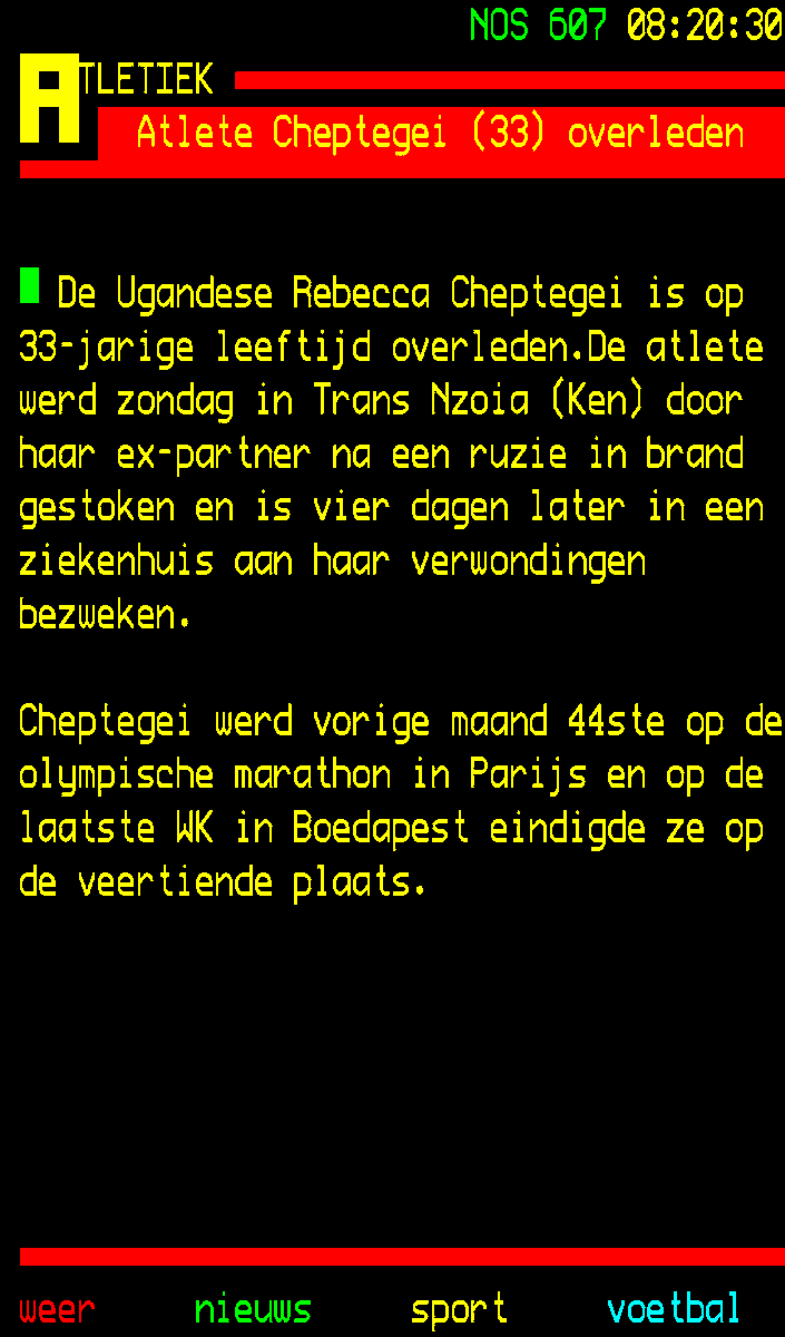 HanneJAM's tweet photo. https://t.co/gimS0V5l0L
@nos waarom deze misleidende tekst? Rebecca Cheptegei is vermoord door haar ex-partner. #femicide https://t.co/3yOvyGUOT0