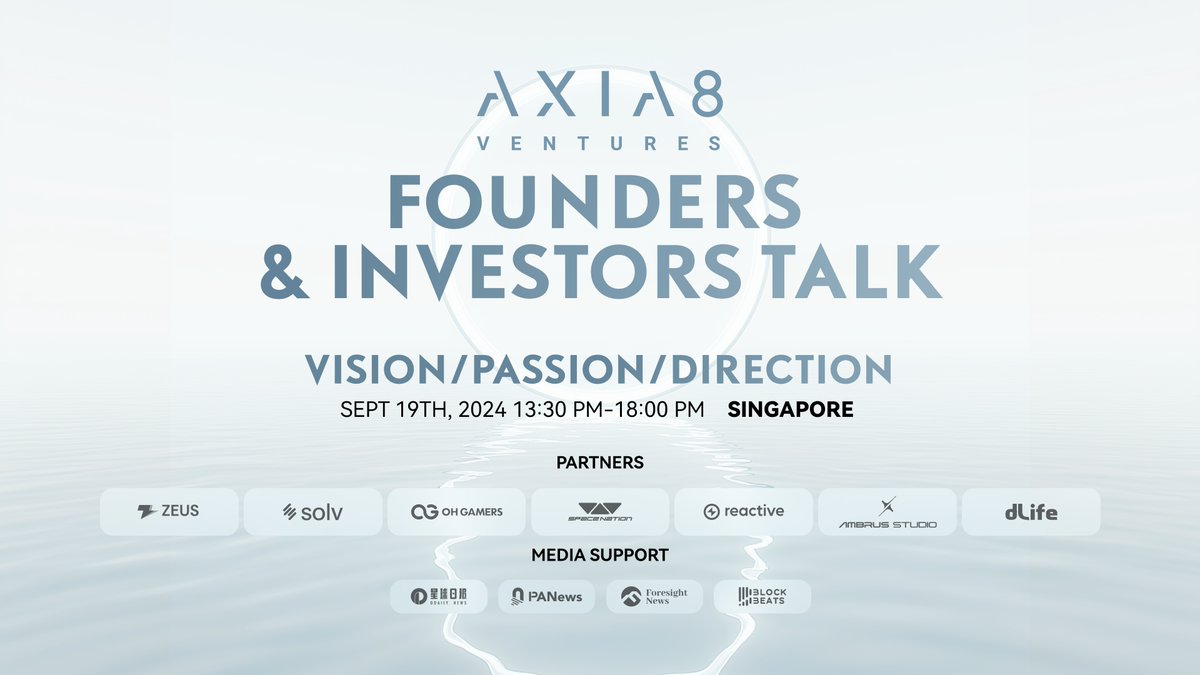 We're headed to #Token2049📷 🇸🇬!  

We're bringing together the bold project founders of 
<a href="/ZeusNetworkHQ/">Zeus Network (EPOCH 7)</a> <a href="/SolvProtocol/">Solv Protocol</a> <a href="/0xOhGamers/">Oh Gamers!</a> <a href="/SpaceNationOL/">Space Nation 🛸</a> <a href="/parsiq_net/">Reactive Network</a> <a href="/AmbrusStudio/">E4C: Final Salvation</a> and  DLife to share their contrarian insights and vision on what to expect next.  

Discover new