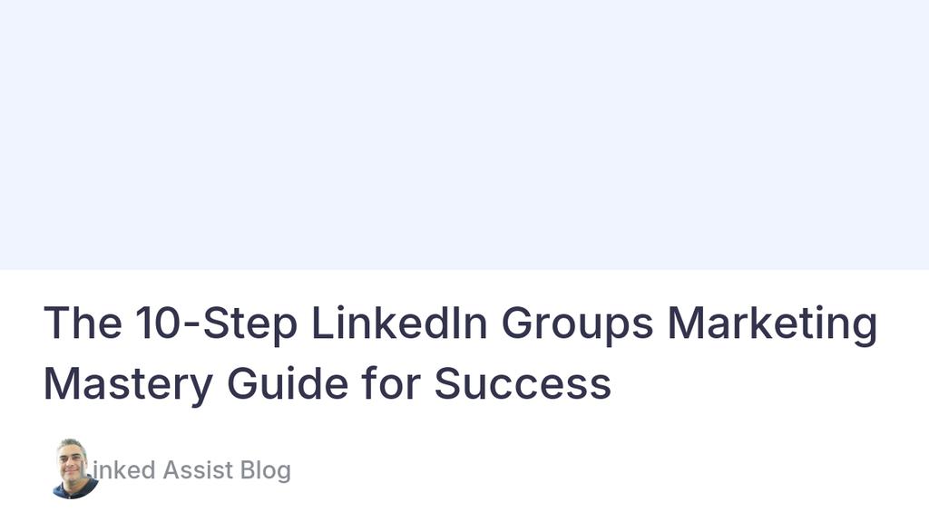 Linked Academy tweet media