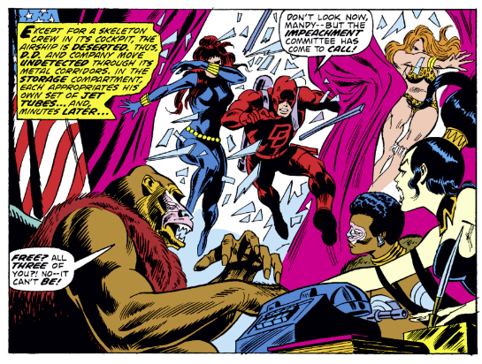 MarvelADay's tweet photo. #MarvelADay #DD112 Now it’s time for our “gaudily dressed acrobats” to put on some jet packs and kick some butt. The bad guys don’t stand a chance against our newly reunited trio. mcm https://t.co/ZNeUrJRMti