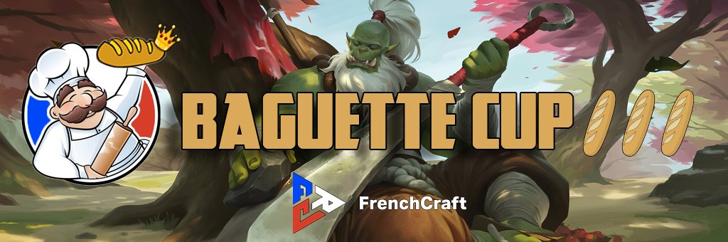 Premier qualifier de la 3ème Baguette Cup 🥖🥖🥖challonge.com/baguette_cup_2… ce soir 19h ! Go t'inscrire ! Au passage, ouverture du Matcherino💰 pour la tunasse du prize-pool, pas d'sous, pas d'palais : matcherino.com/tournaments/13…