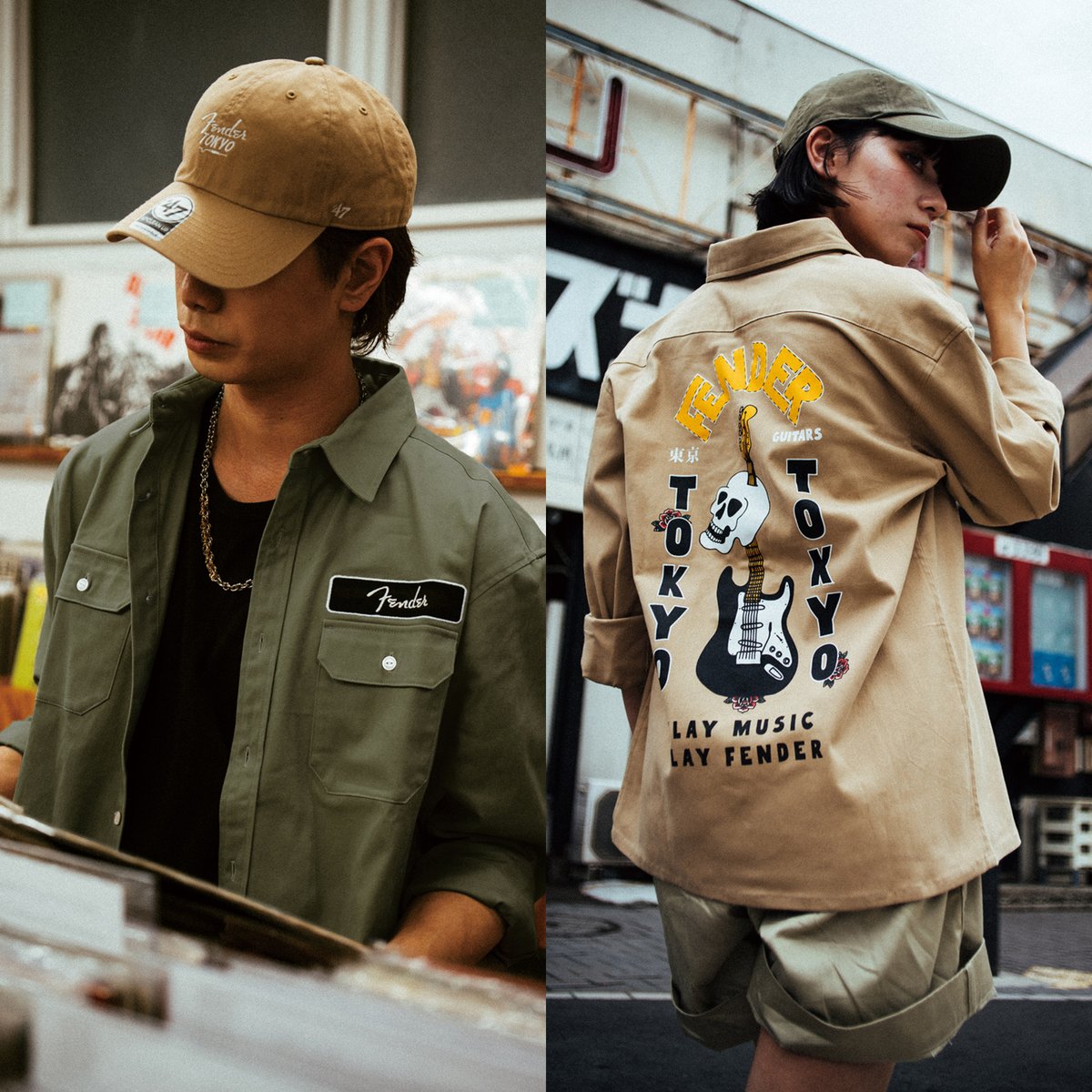 ルードギャラリー×フェンダーコラボストール ルードギャラリー×フェンダーコラボストール ルードギャラリー