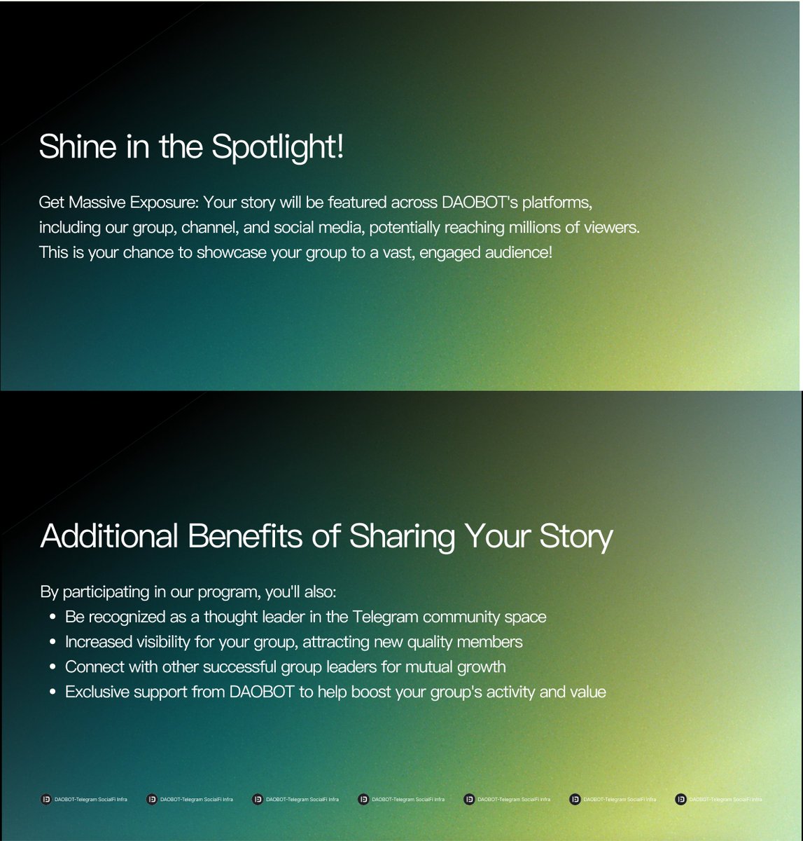 DAOBOT(Telegram MiniApp) tweet media