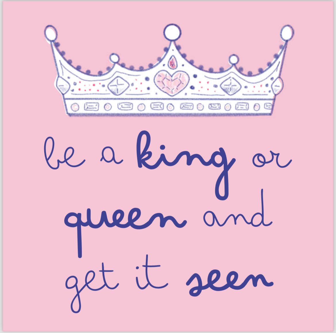 …”Don’t be embarrassed.
It’s not something to hide.
The simple fact is, 
early detection saves lives.

You are the boss of your health.
The King or the Queen.
Remind yourself to be kind to yourself
and get any niggly stuff seen!”

🤴 💕👸 

#TWTU