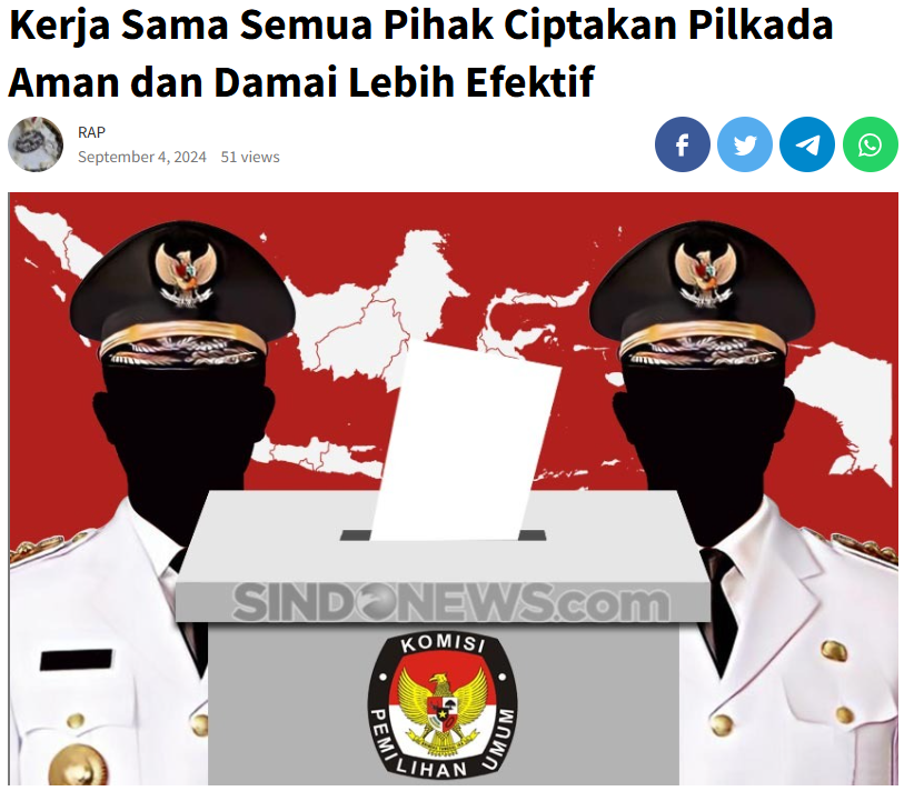 Kominfo Imbau Masyarakat Jadi Pemilih Cerdas shorturl.at/rvafC #PemiluAman #PemiluDamai