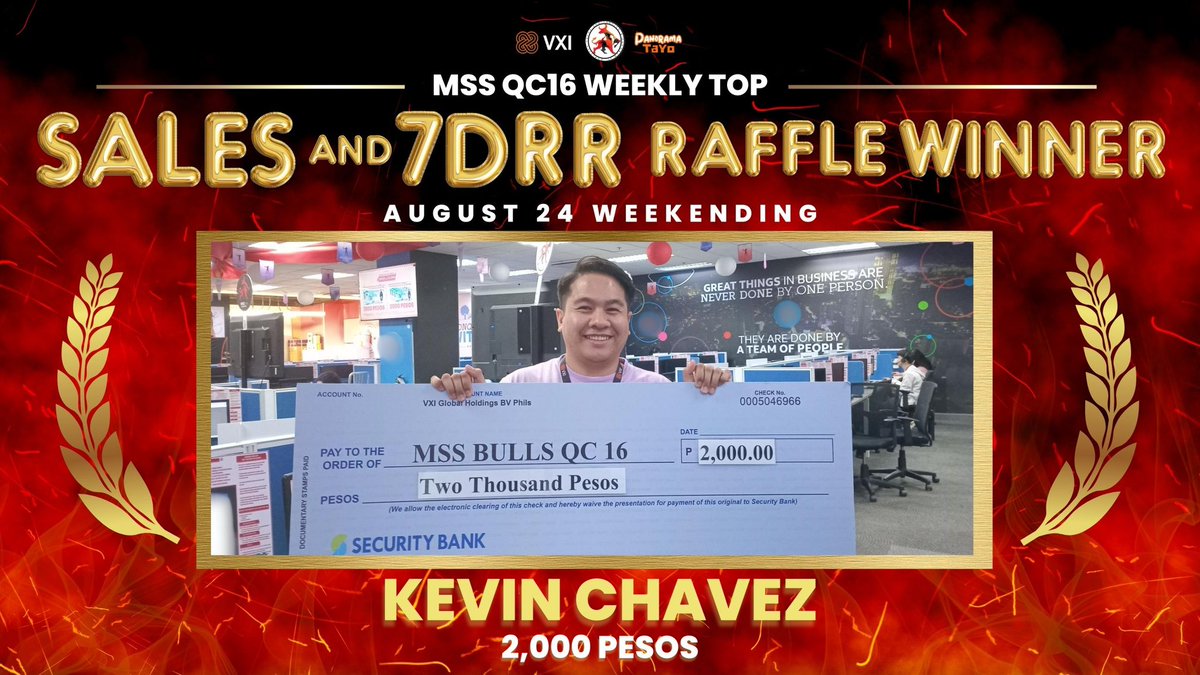ppaulv_'s tweet photo. Congratulations on this Bulls’ success! We always knew you could do it, and we are incredibly proud for the winners of MSS QC16 Sales and 7DRR Raffle! @Dee_Bennett1 @gleekyG 

#DeeBest
#MSSQC16
#MSSFearlessBulls
#MBCGoodStuff
#VXIPH
#LifeatATT https://t.co/hcY9Sa8JmE